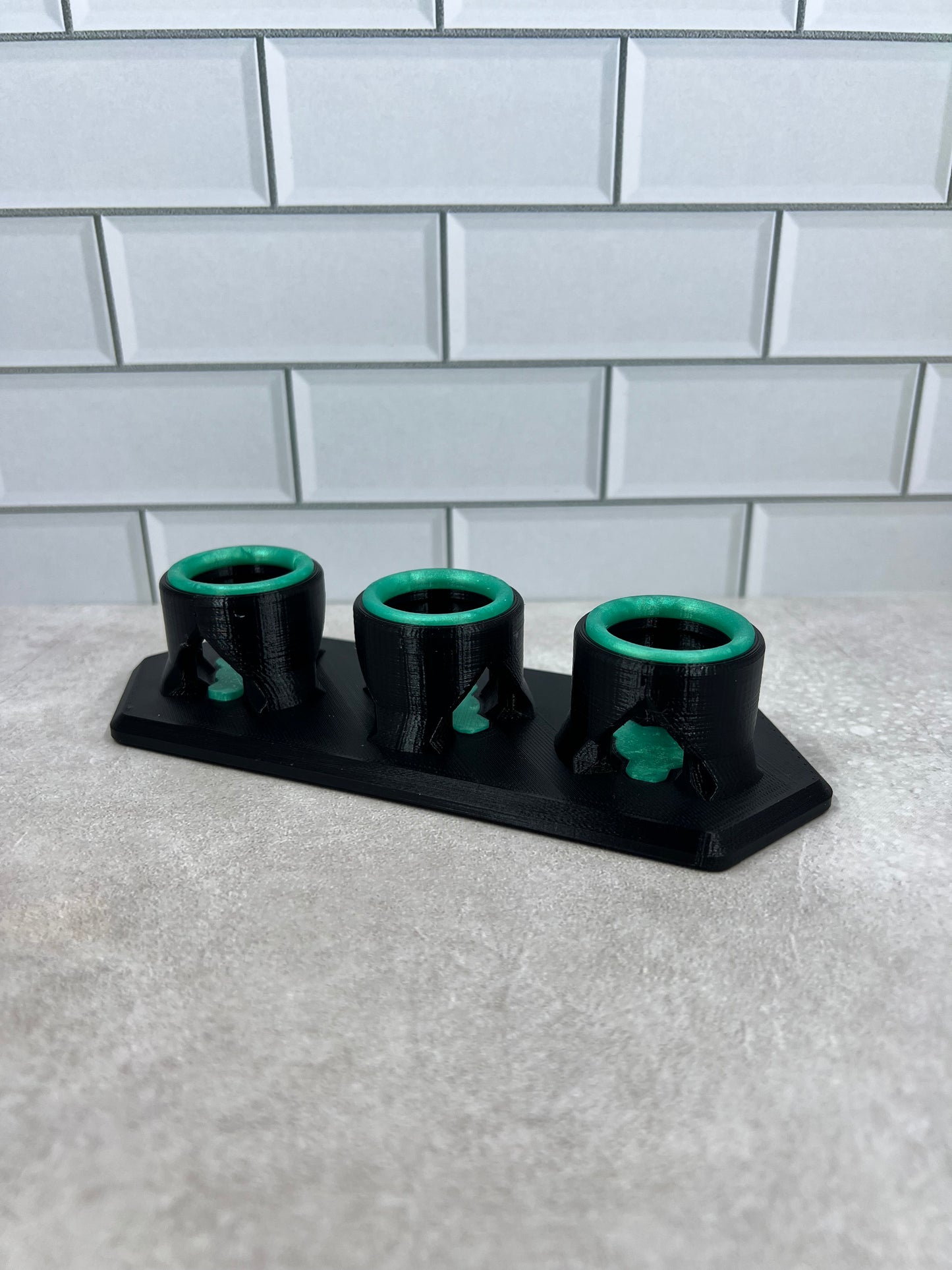 Triple Silicone Carb Cap Stand